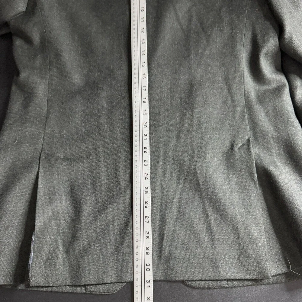 Jos A Bank Blazer Sport‎ Coat 44L Mens Solid Green Wool